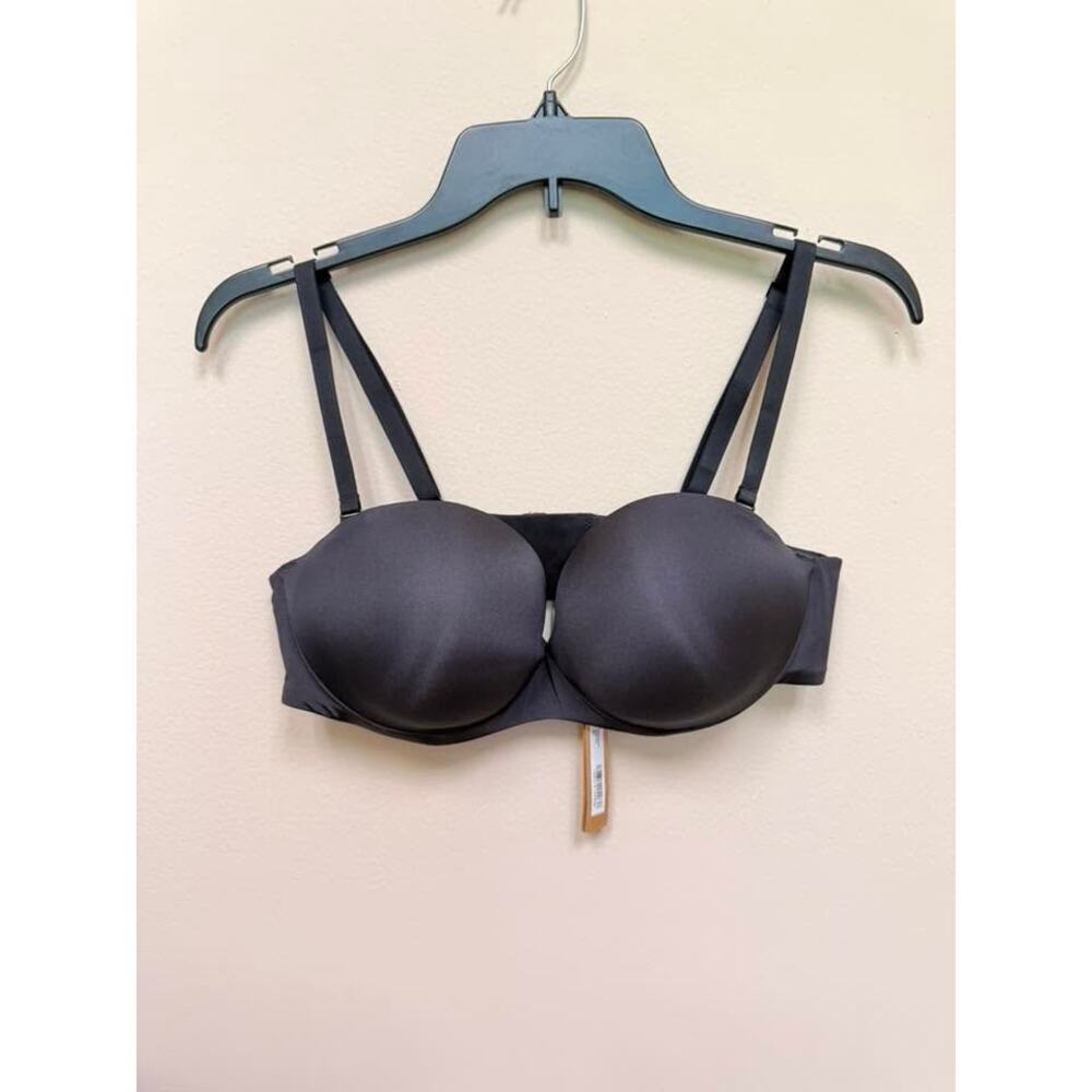 SKIMS ULTIMATE Strapless Push-Up Bra - Onyx Size 38B NWT #1707